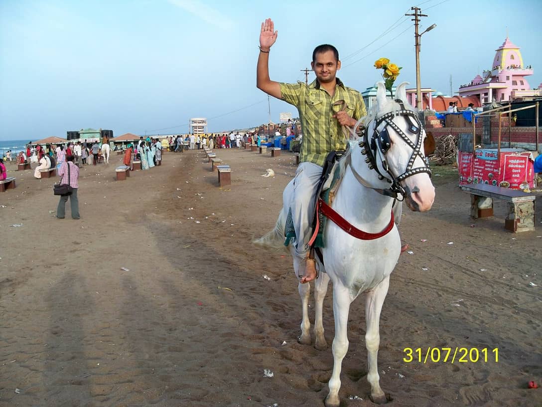 Balade à cheval entre plage et désert — photo 2