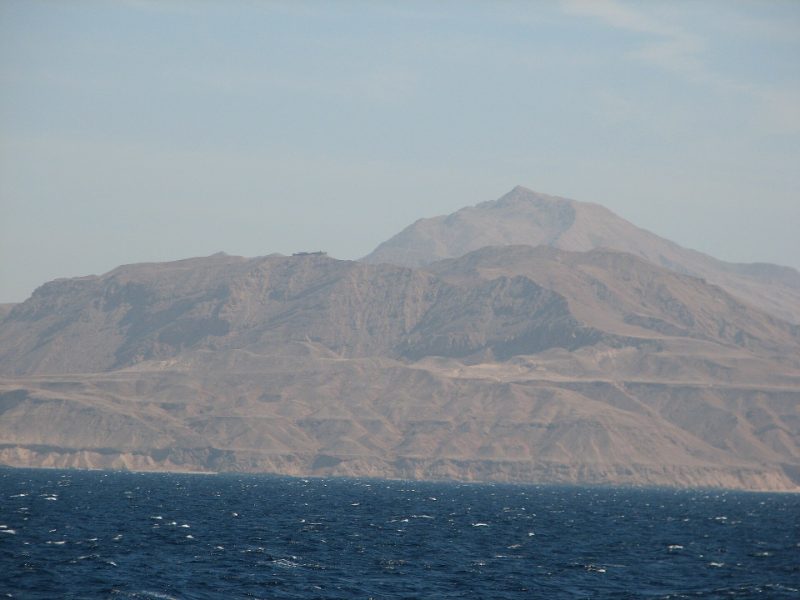 Récifs de l'île de Tiran — journée en bateau