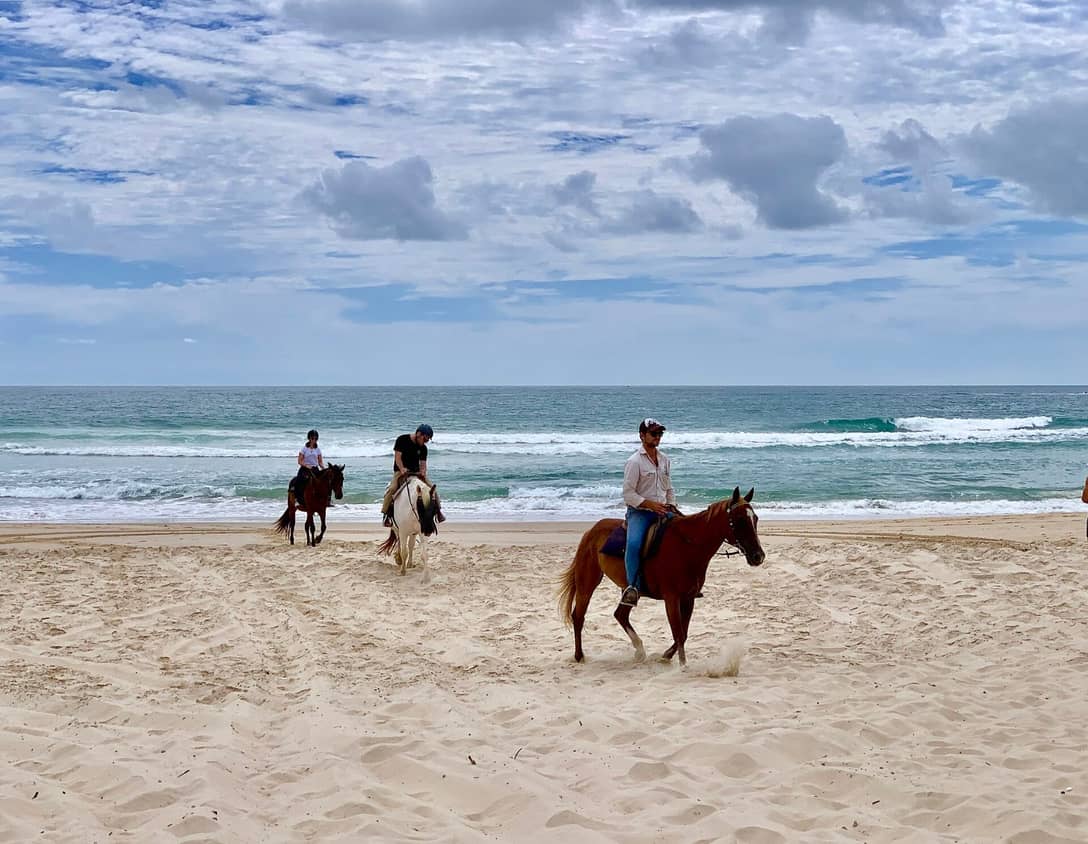 Équitation et baignade à cheval — photo 3