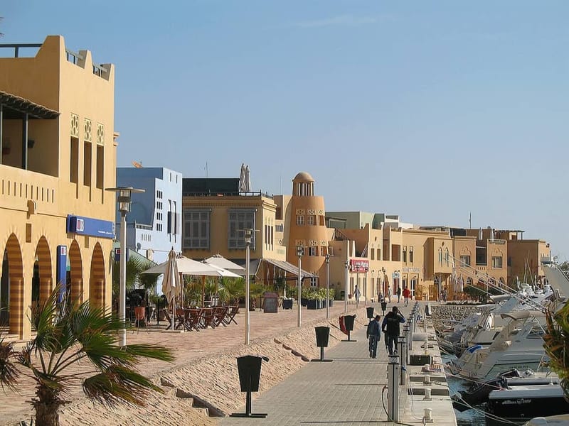 El Gouna — Lagons et marina